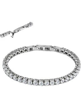 Adjustable Sparkle Tennis Bracelet for Women | Cubic Zirconia Gift Jewelry